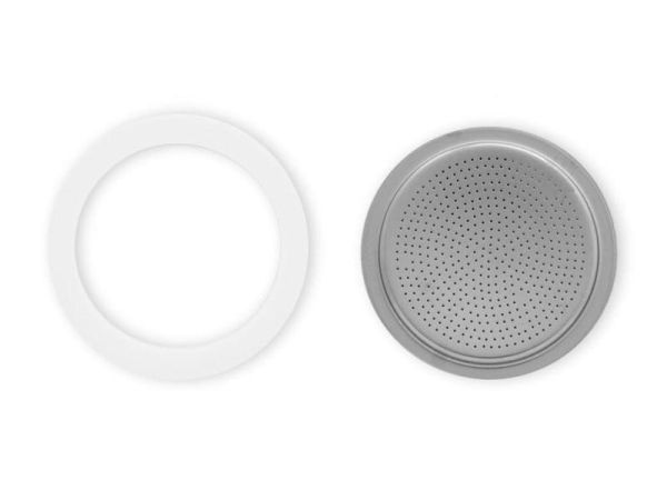 Bialetti Dichtungsring & Filterplatte zu Bialetti Mukka Express